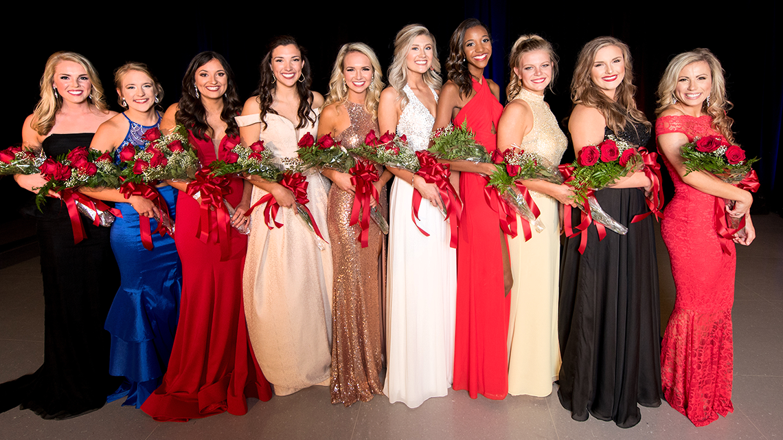Homecoming Queen candidates 2018
