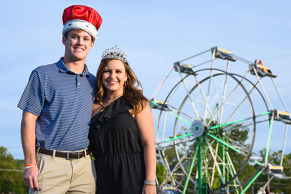 2019 JSU Homecoming Queen and King, Abbie Beatty and Harrison Cheatwood
