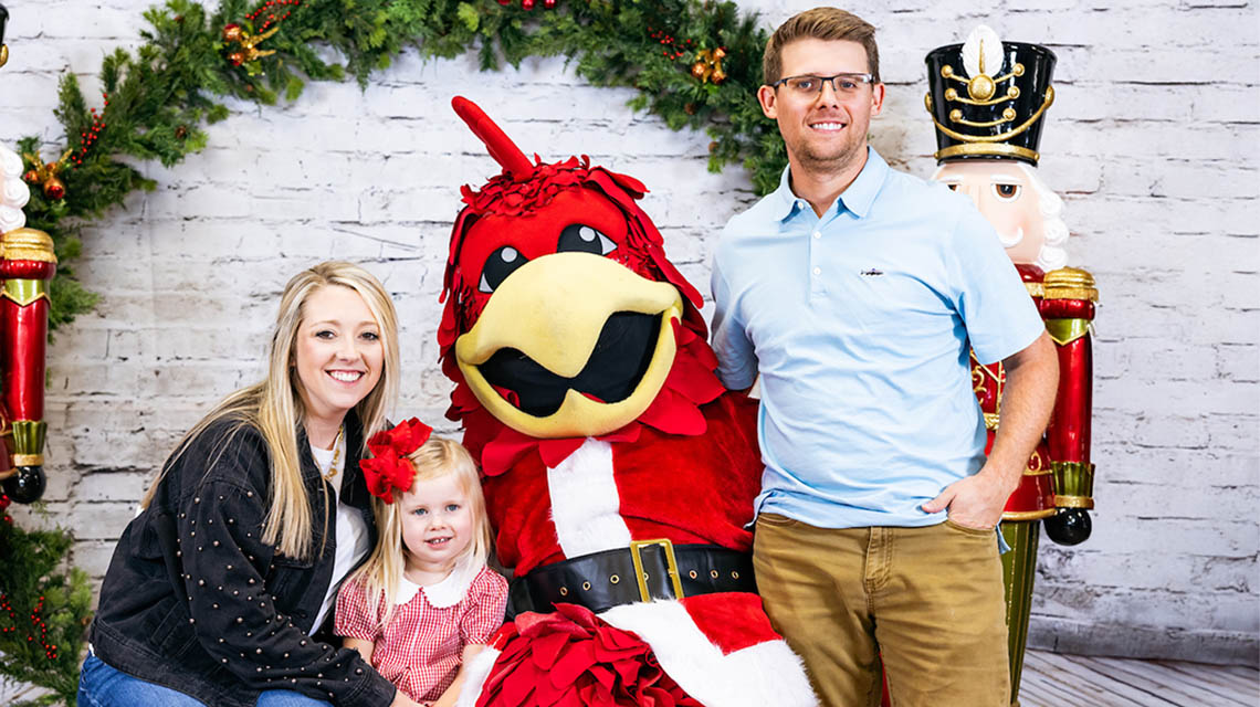 Dozens of children, families, and even pups joined us for the very first Cocky Claus event on Sunday, November 14, 2024. We had hot chocolate, cookies and fun while supporting Jax State Cheerleaders!