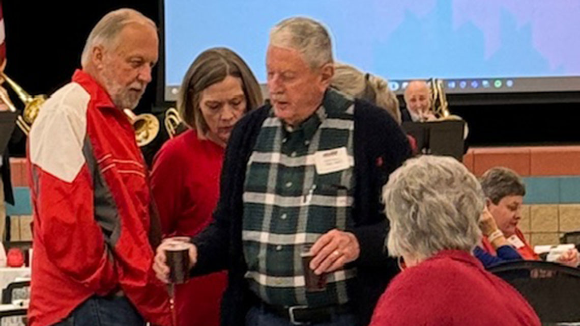 Marching Southerners at the reunion