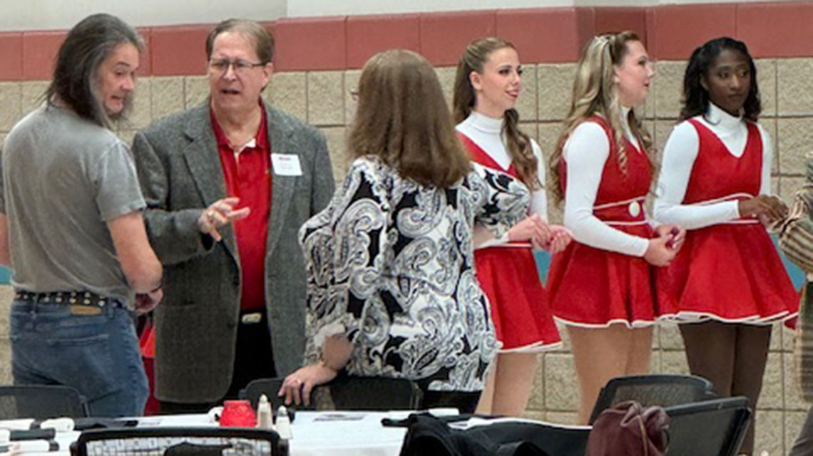 Marching Southerners at the reunion