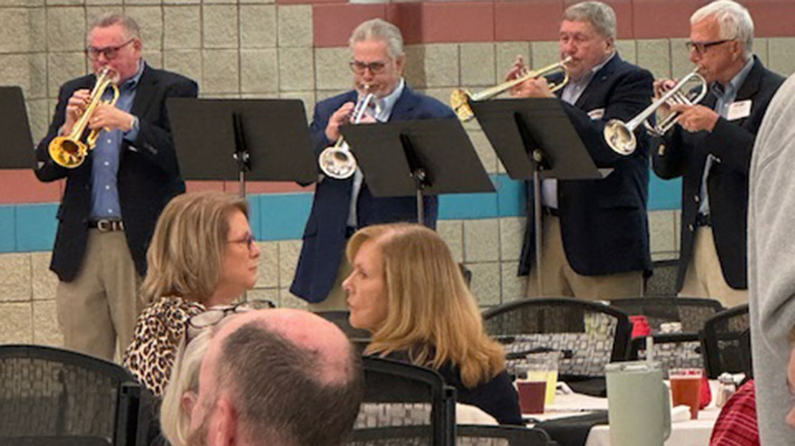 Marching Southerners at the reunion