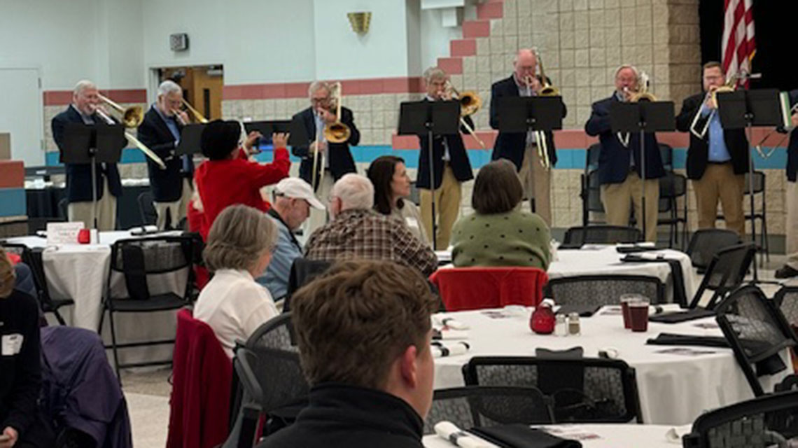 Marching Southerners at the reunion