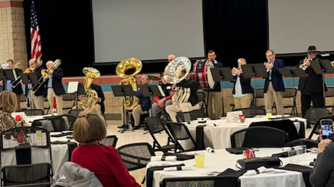 Marching Southerners at the reunion