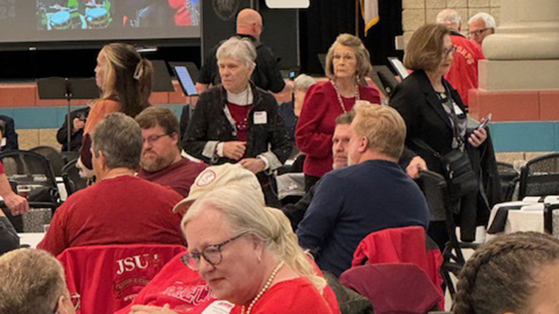 Marching Southerners at the reunion