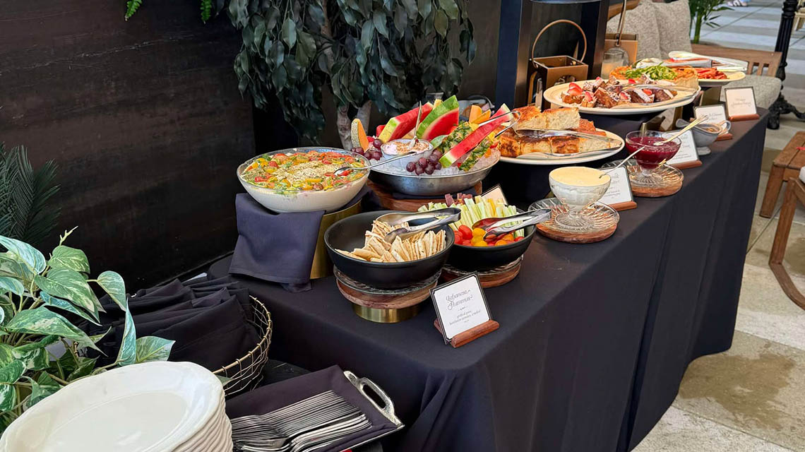 Our Brunch display