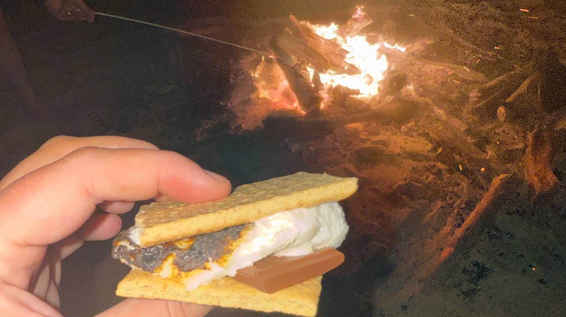 smores to end the night