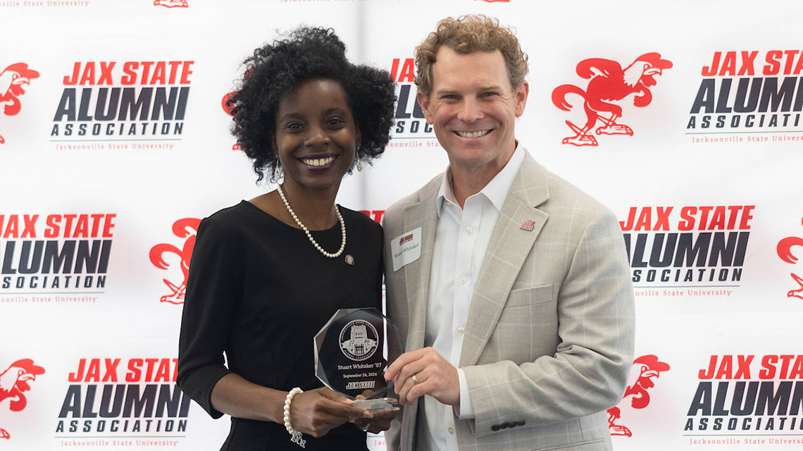 Jacksonville State University recognized its inaugural class of 22 Under 40 Young Alumni