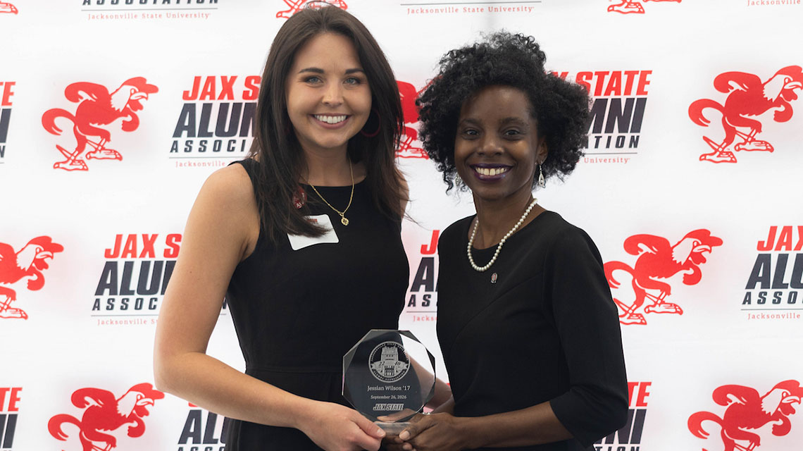Jacksonville State University recognized its inaugural class of 22 Under 40 Young Alumni