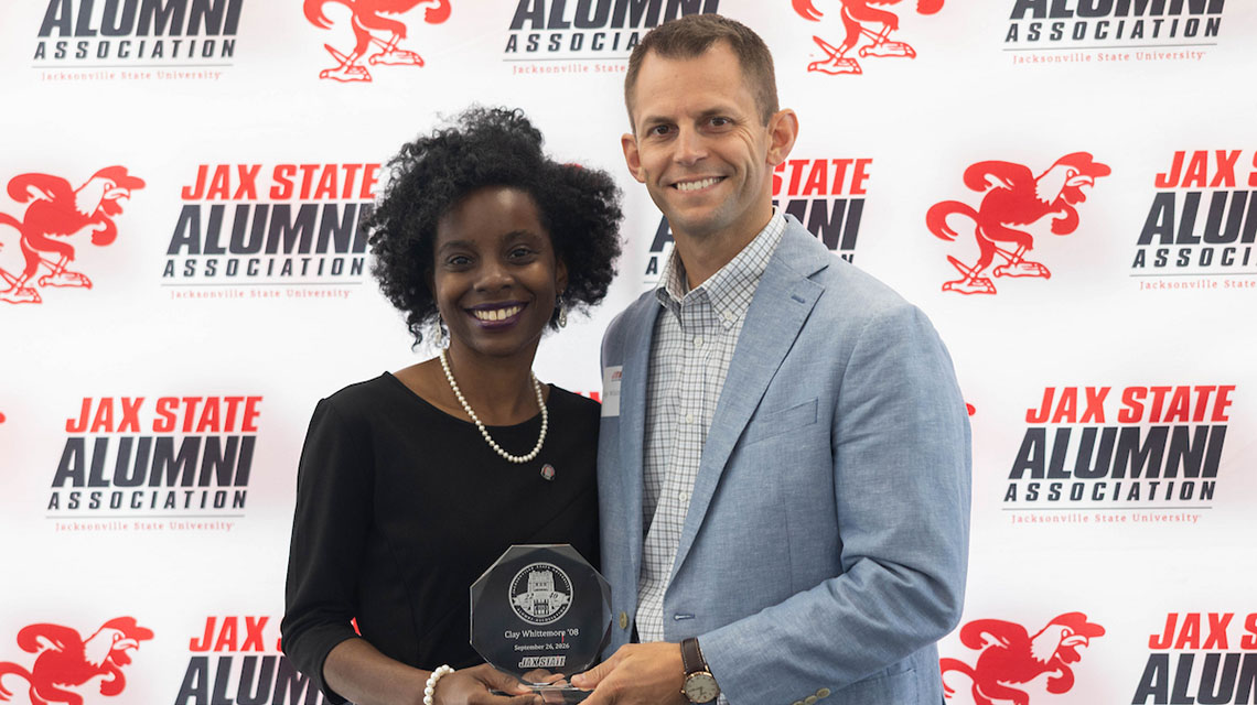 Jacksonville State University recognized its inaugural class of 22 Under 40 Young Alumni