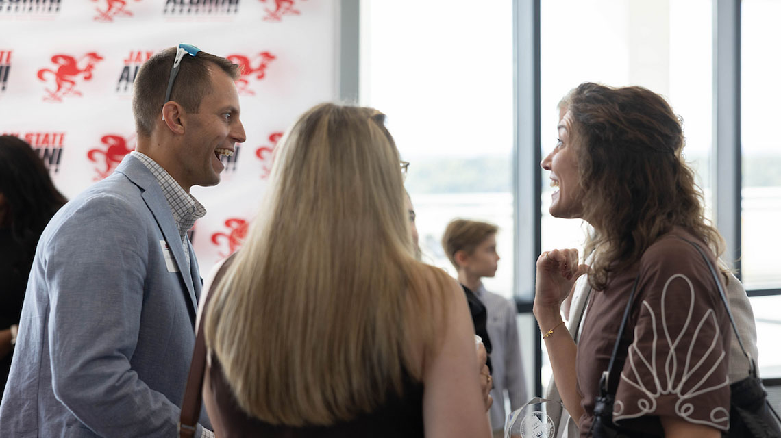 Jacksonville State University recognized its inaugural class of 22 Under 40 Young Alumni