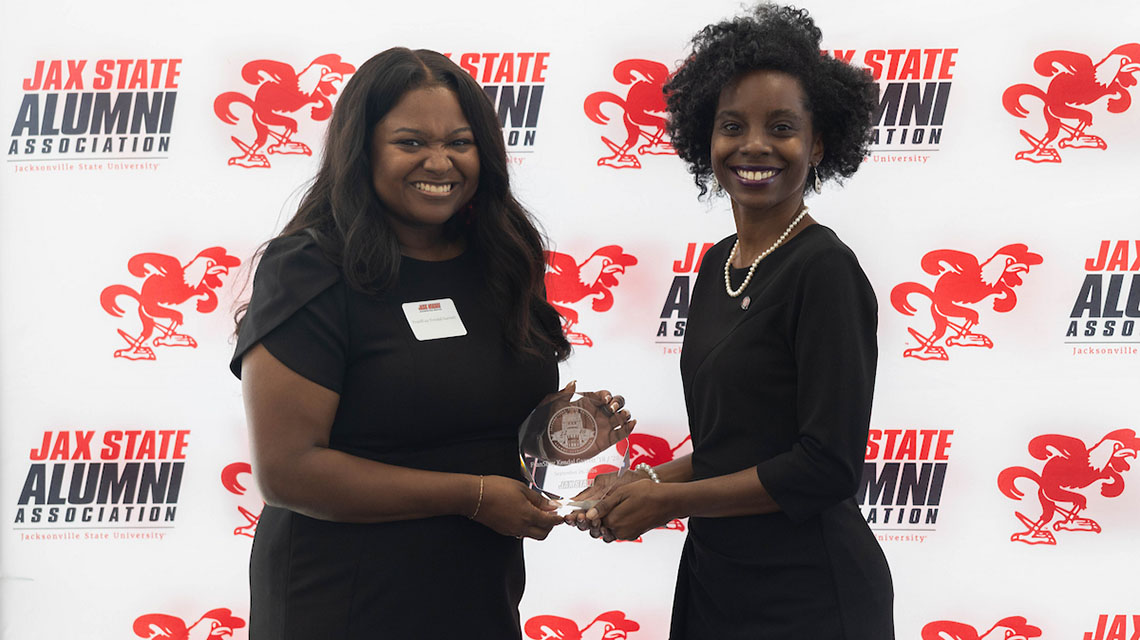 Jacksonville State University recognized its inaugural class of 22 Under 40 Young Alumni