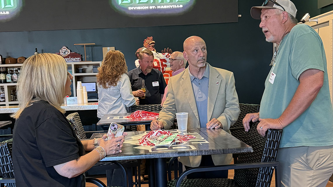 Gamecocks traveled to Cartersville, Georgia, for an evening of camaraderie, insight, and school spirit.