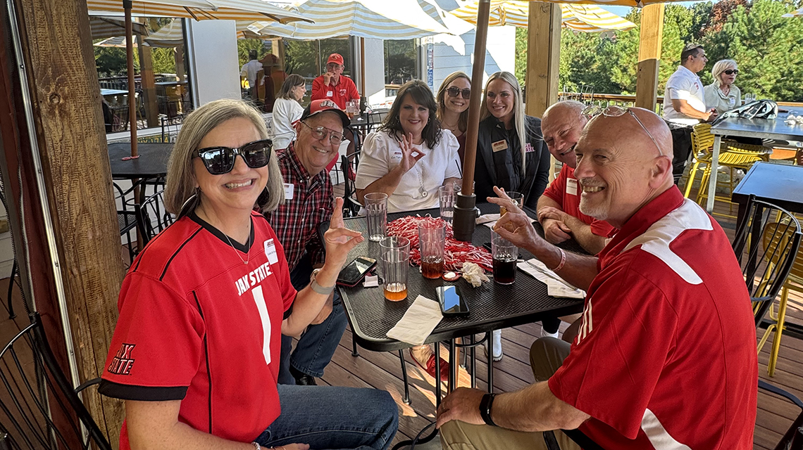 Alumni and Friends at the Gamecock Gathering before the Kennesaw State game