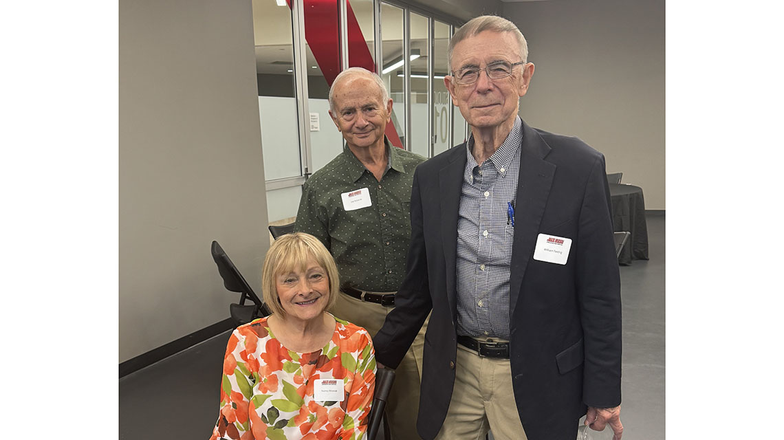 Jax State retirees gathered together for an honorary lunch