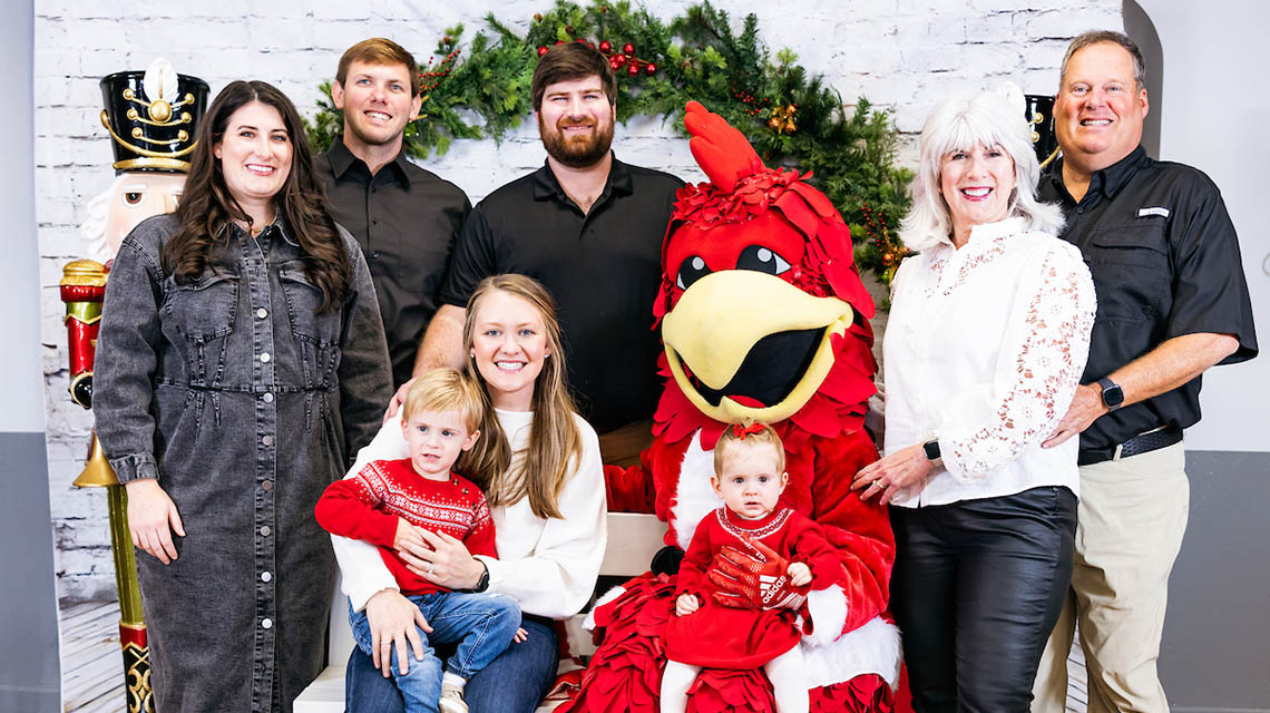 Dozens of children, families, and even pups joined us for the very first Cocky Claus event on Sunday, November 14, 2024. We had hot chocolate, cookies and fun while supporting Jax State Cheerleaders!