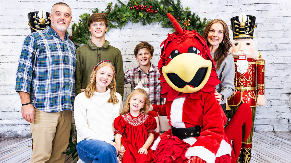 Dozens of children, families, and even pups joined us for the very first Cocky Claus event on Sunday, November 14, 2024. We had hot chocolate, cookies and fun while supporting Jax State Cheerleaders!