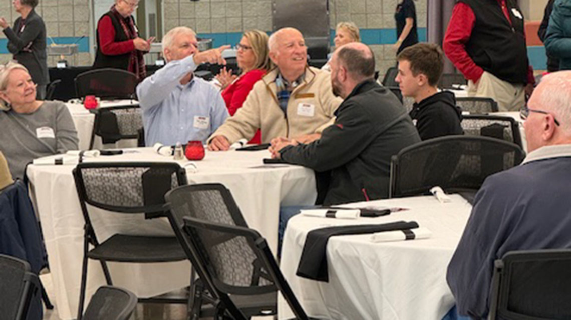 Marching Southerners at the reunion