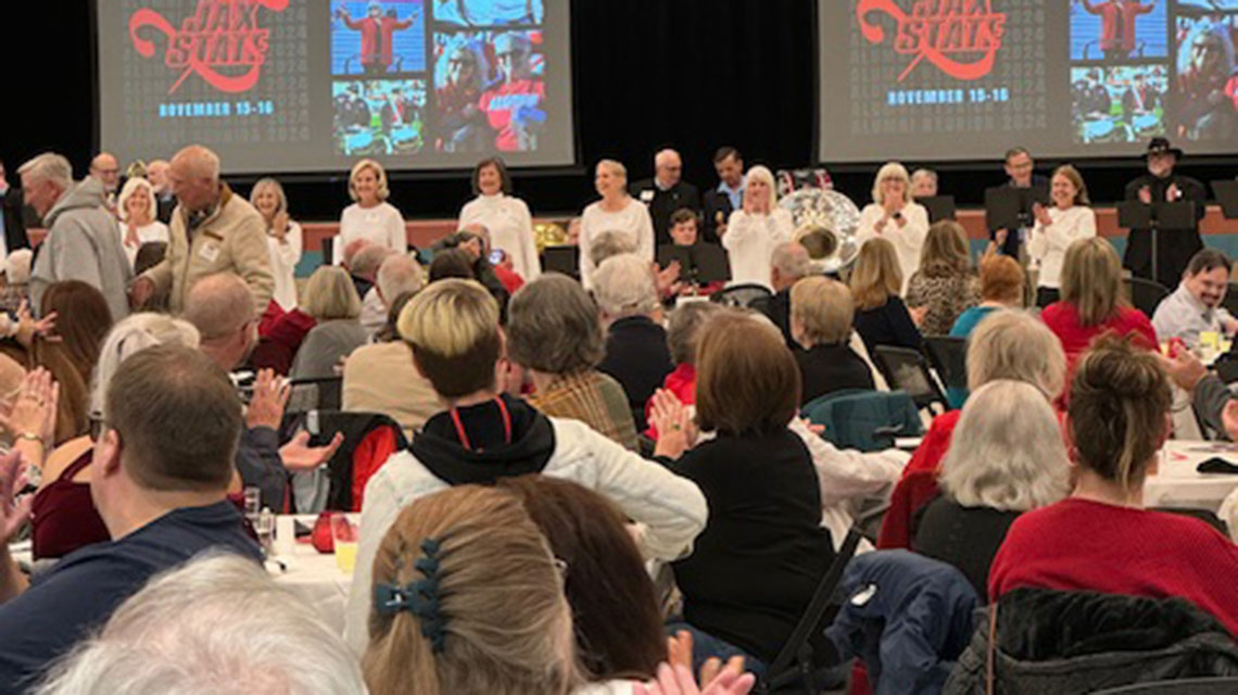 Marching Southerners at the reunion