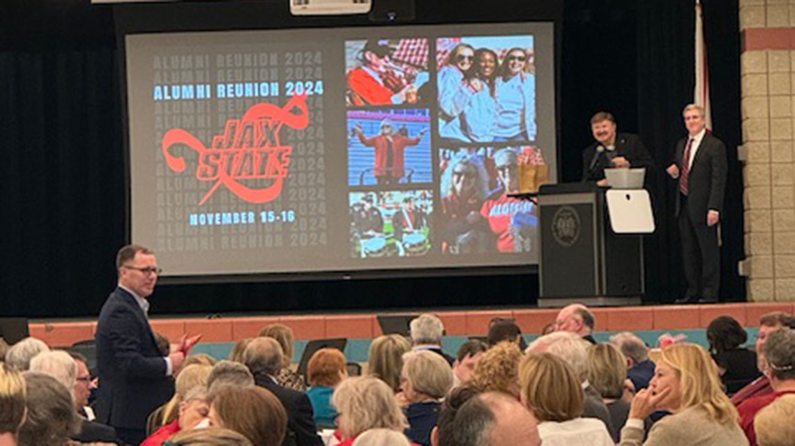 Marching Southerners at the reunion