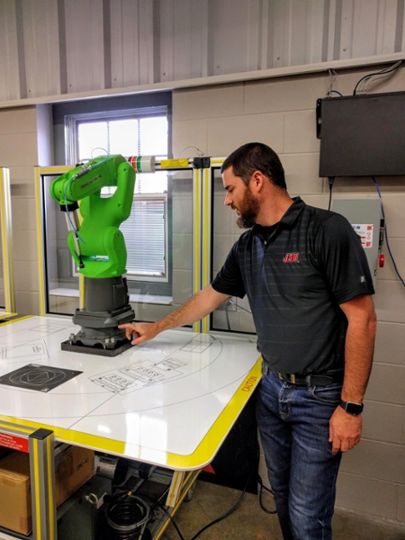Engineering with Fanuc robot