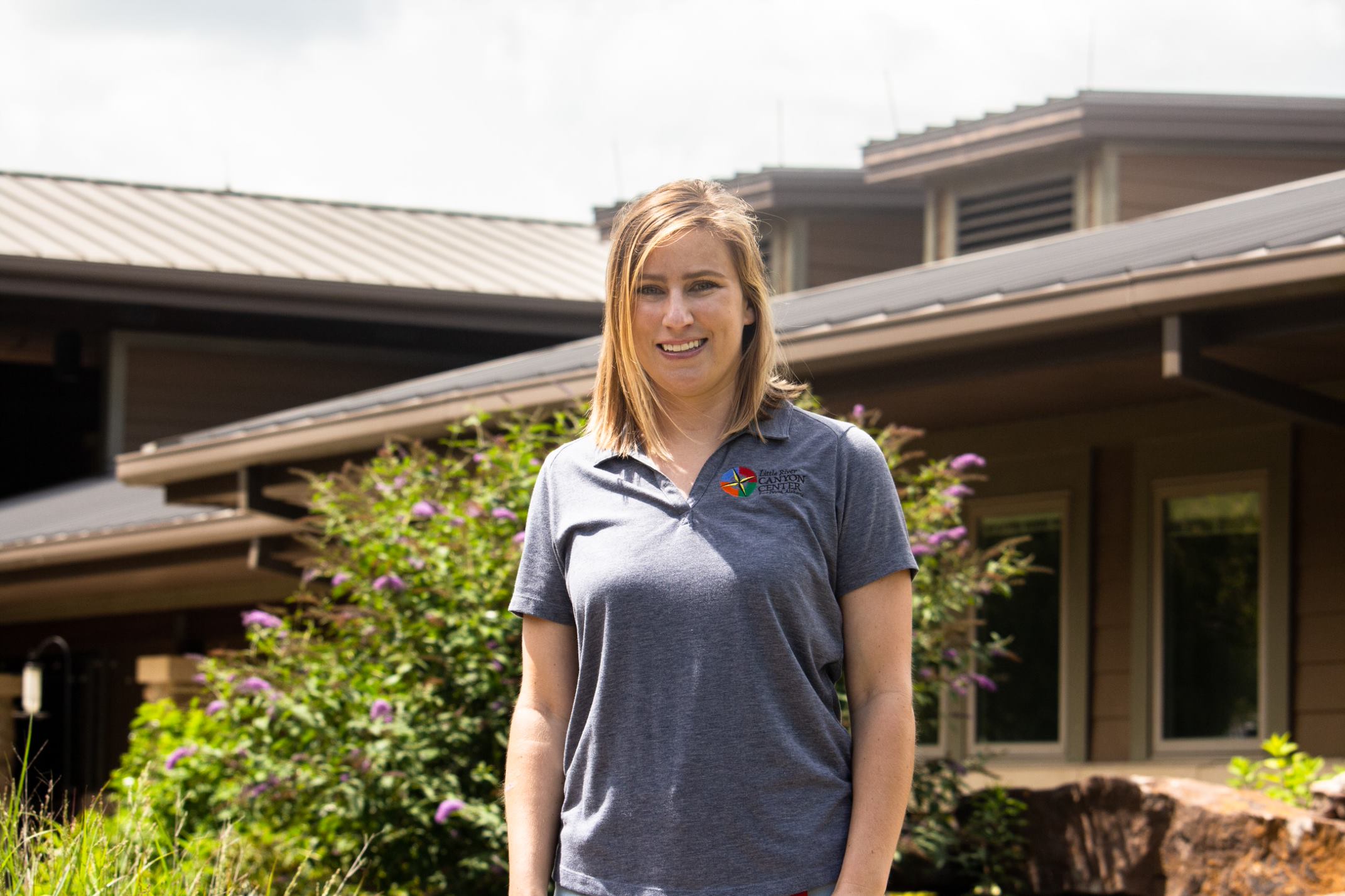 Outdoor photo of Anna Lindsey Manager of sales and services