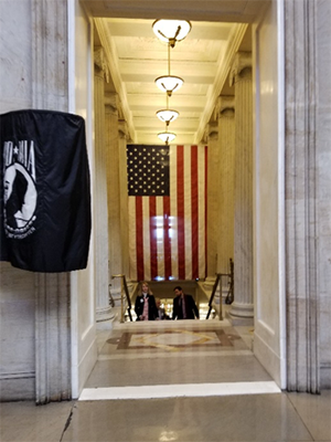 Display of the U.S. Flag, U.S. Capitol Building