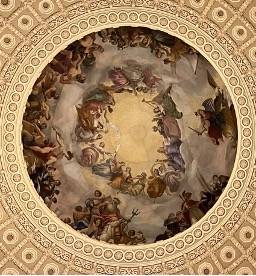 Interior photograph of the U.S. Capitol Rotunda by J.T. Cohecly 