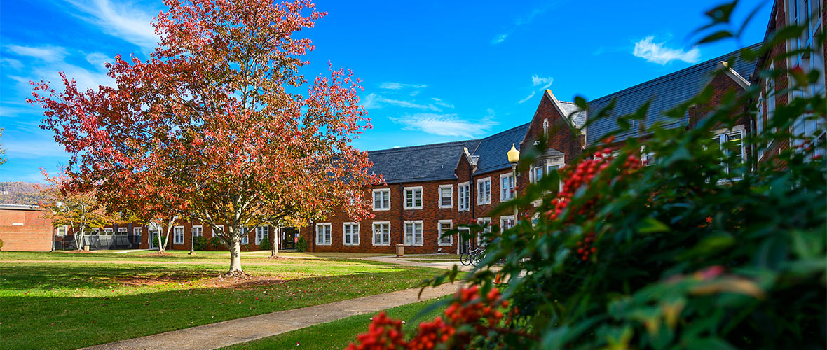 Daugette Hall in the Fall