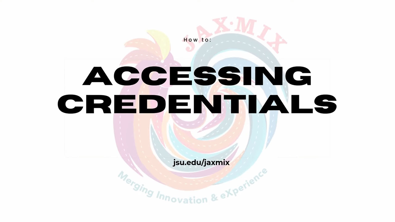 Jax MIX – Accessing Credentials