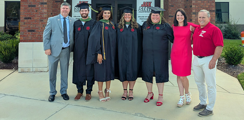 mat graduates and Cocky