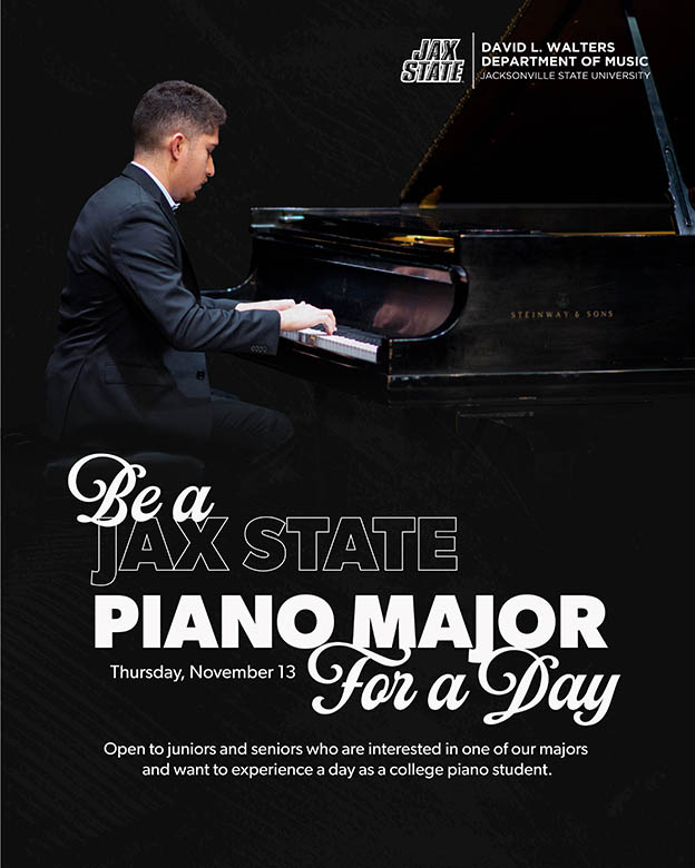 Piano Major for a Day
