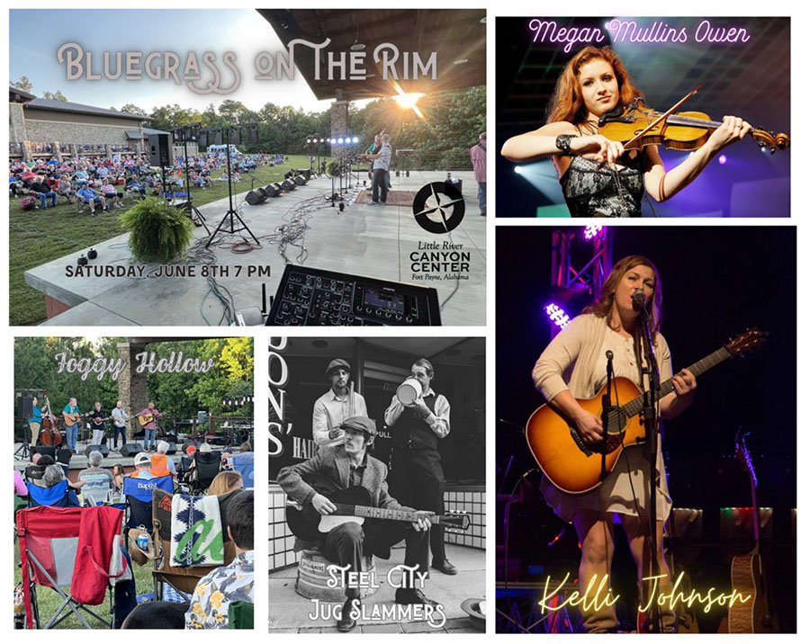 Bluegrass on the Rim collage