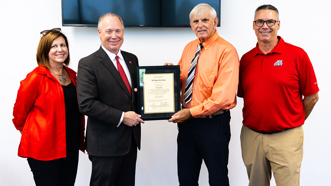 Jax State Receives FAA Air Agency Certificate as Aviation Program Takes Flight 