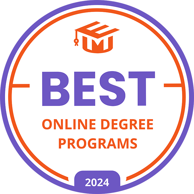Best Online Degree Programs Badge 2024