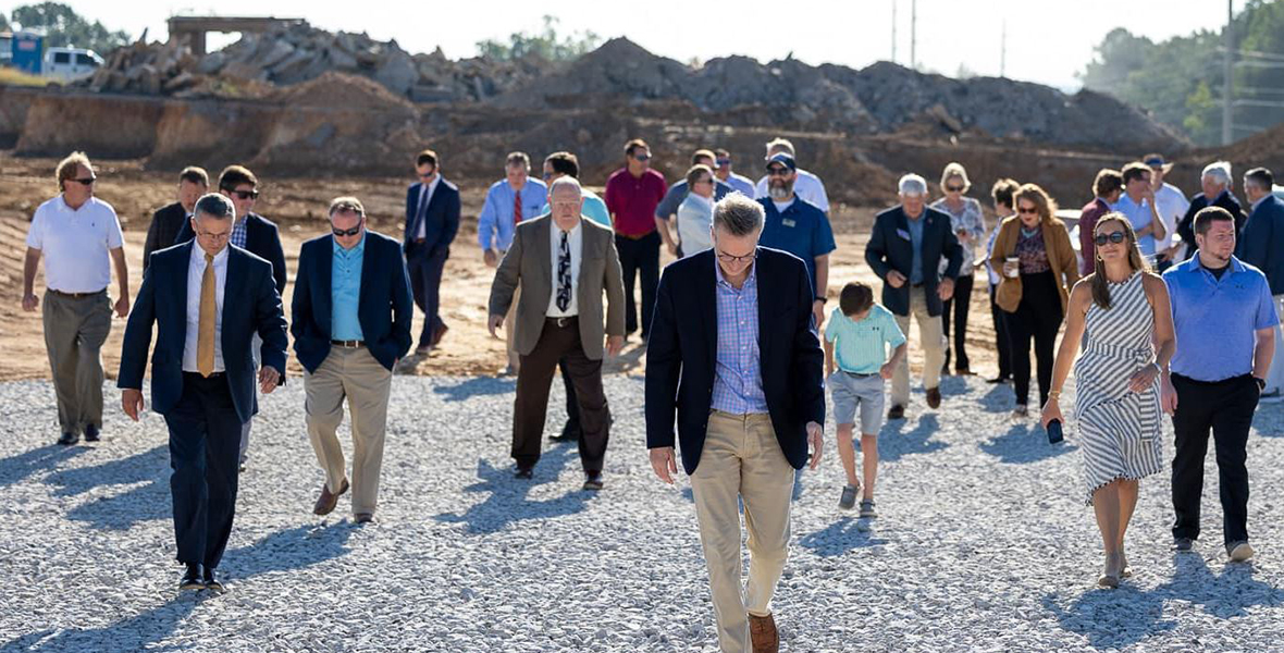 Pell City groundbreaking ceremony