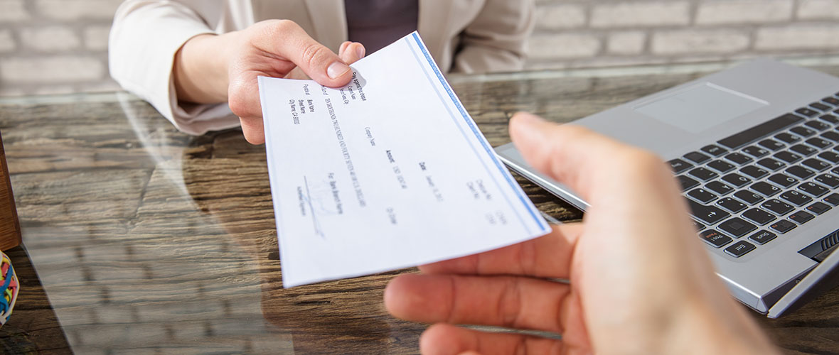 Payroll check