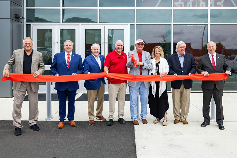 Loring and Debbie White Football Complex Ribbon Cutting