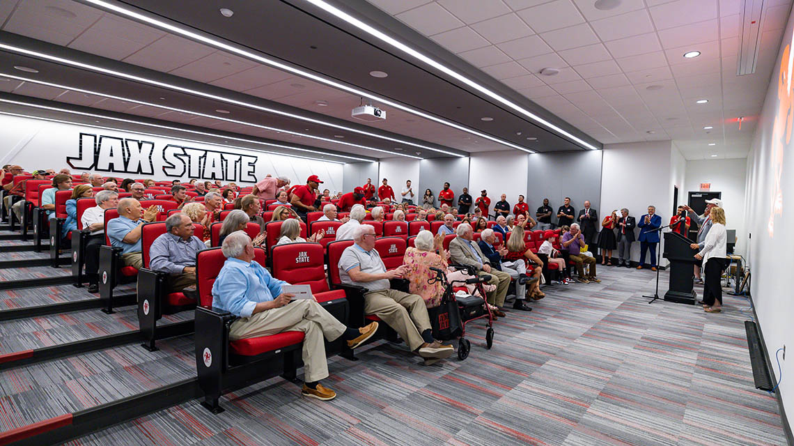 Loring and Debbie White Football Complex Ribbon Cutting