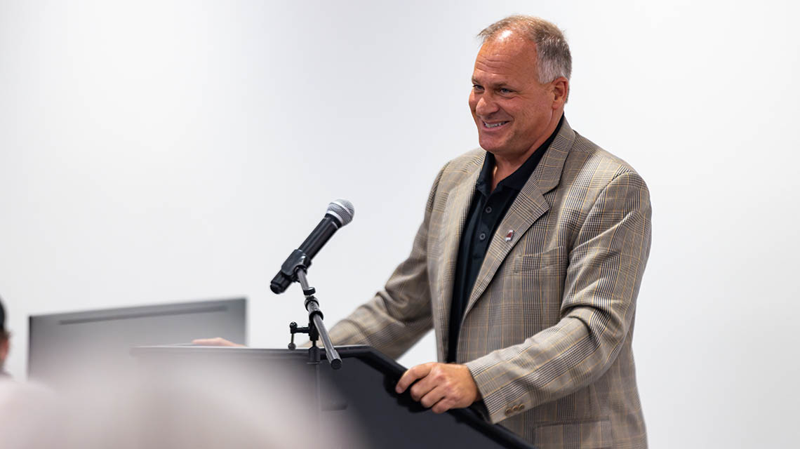 Loring and Debbie White Football Complex Ribbon Cutting