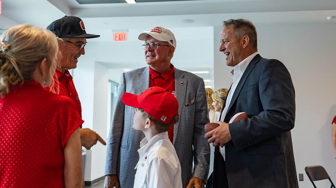 Loring and Debbie White Football Complex Ribbon Cutting