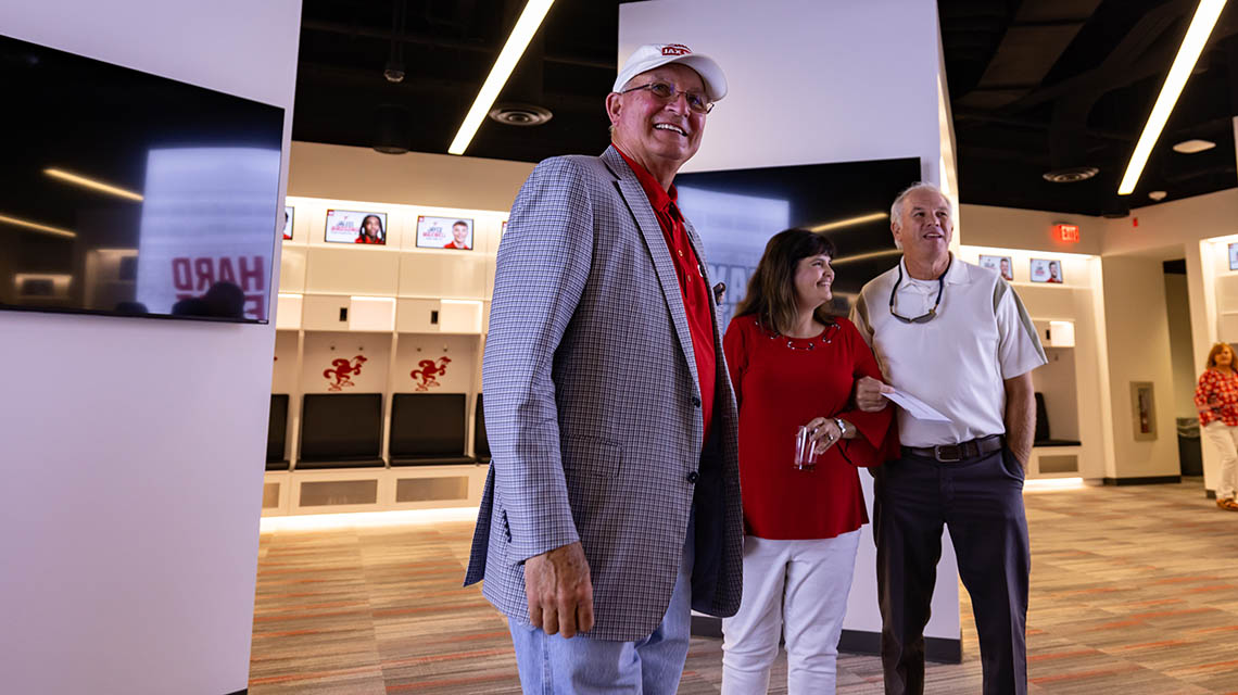 Loring and Debbie White Football Complex Ribbon Cutting