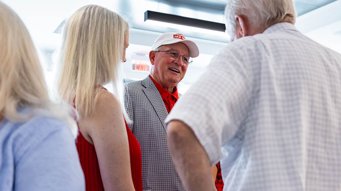 Loring and Debbie White Football Complex Ribbon Cutting