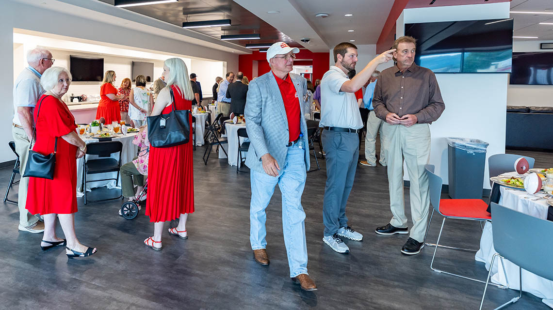 Loring and Debbie White Football Complex Ribbon Cutting