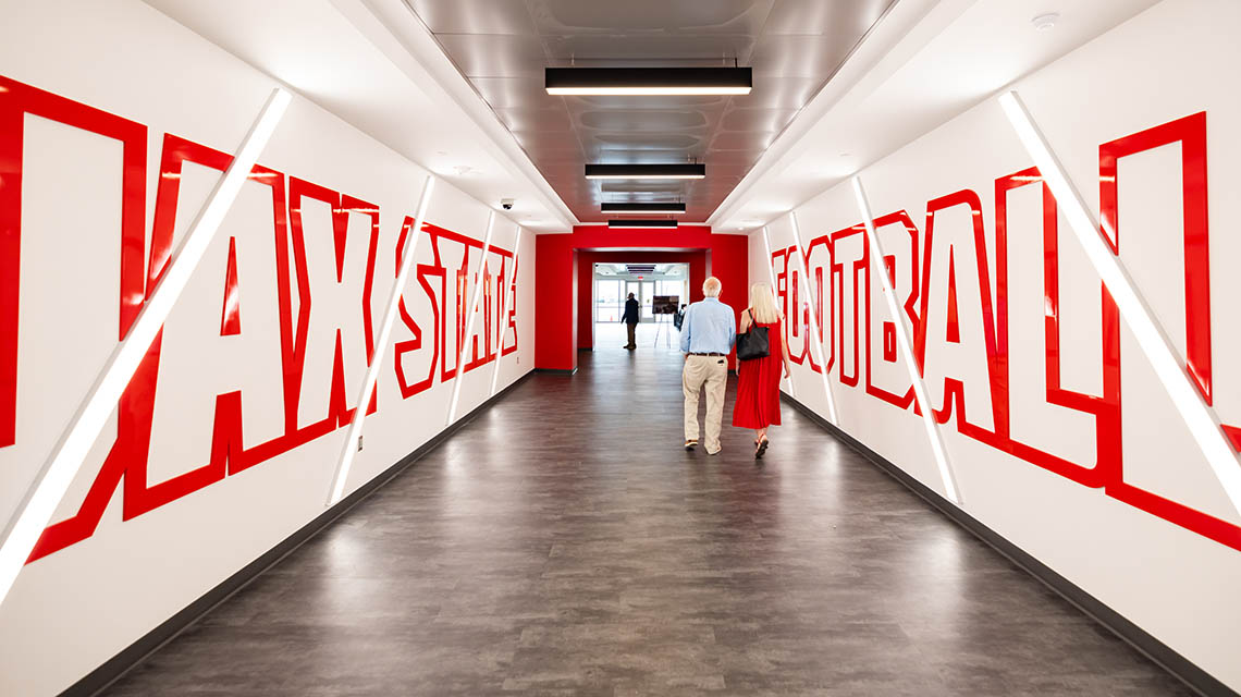 Loring and Debbie White Football Complex Ribbon Cutting