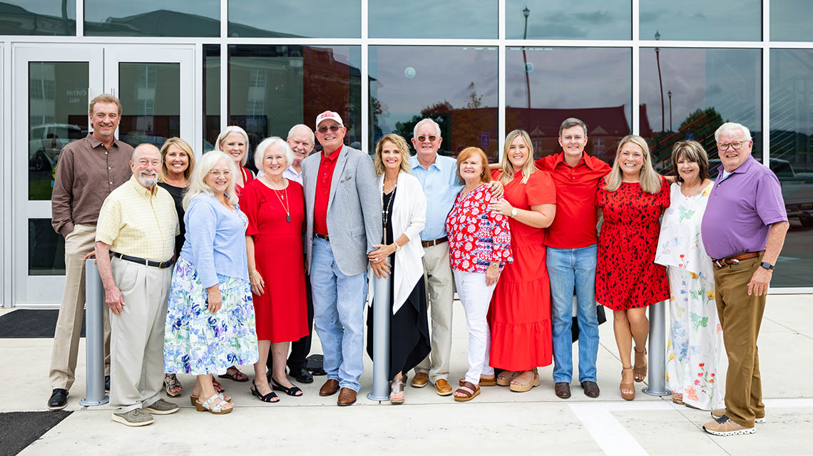 Loring and Debbie White Football Complex Ribbon Cutting