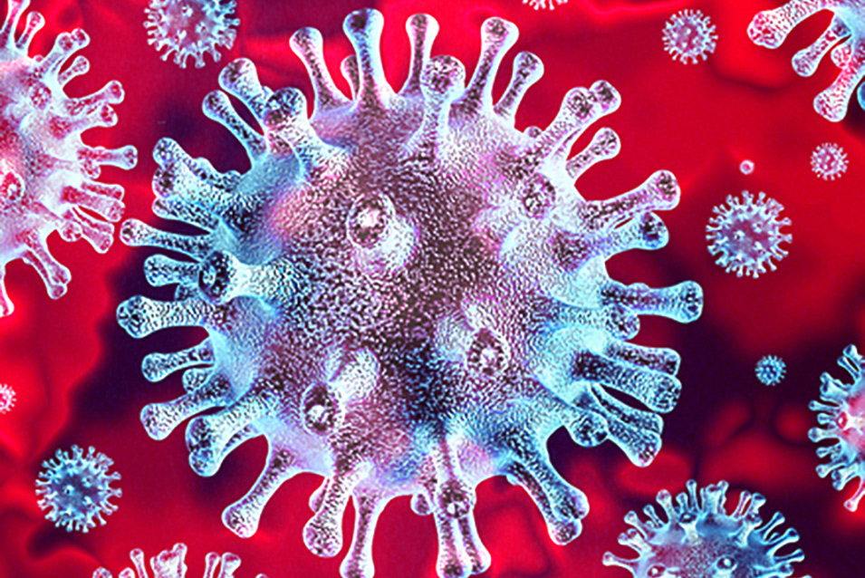 Graphic of the COVID-19 coronavirus