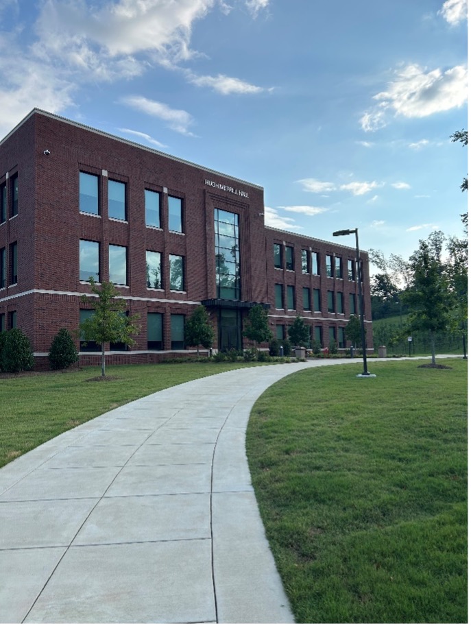 Exterior of Merrill Hall