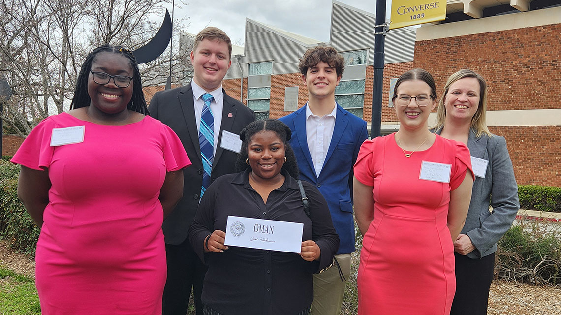 2026 Model Arab League Delegation Representing Oman. Overall Superior Delegation Award.