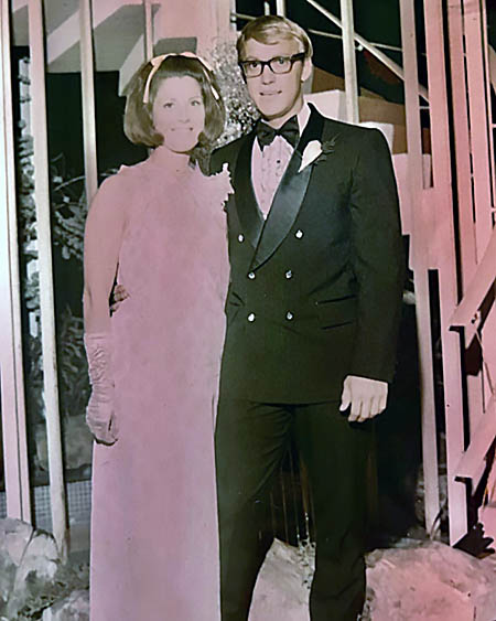 Kathy and Bob Armbrester, May 1970